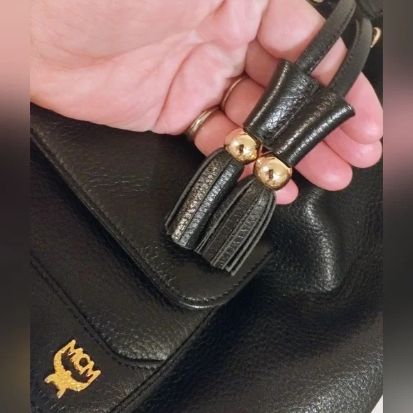 MCM Backpack Studded Mini - Picture 4 of 7